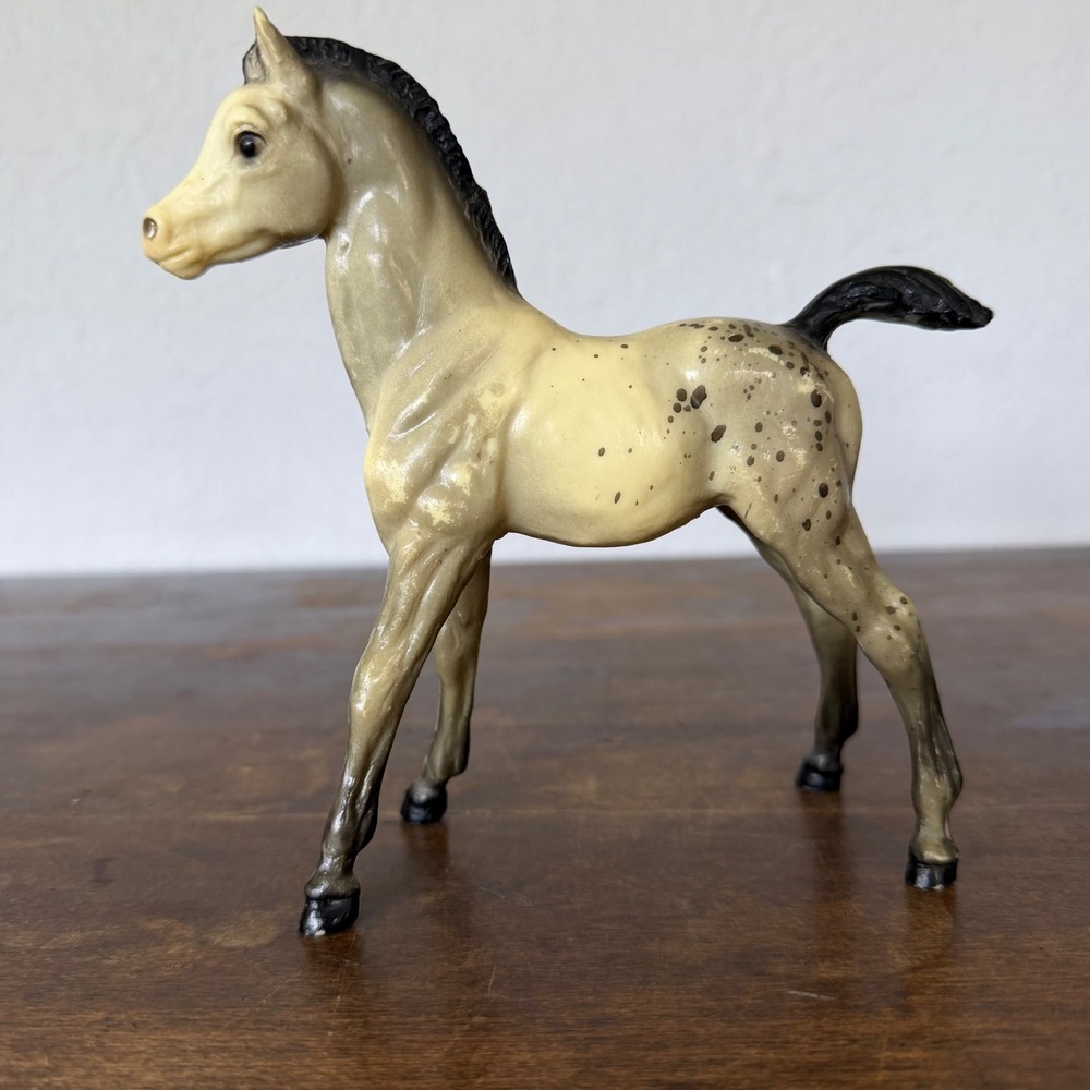 Vintage Breyer 39 Family Arabian Foal Spot Glossy Appaloosa Belly Band 1960s
